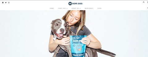 Dope Dog Website